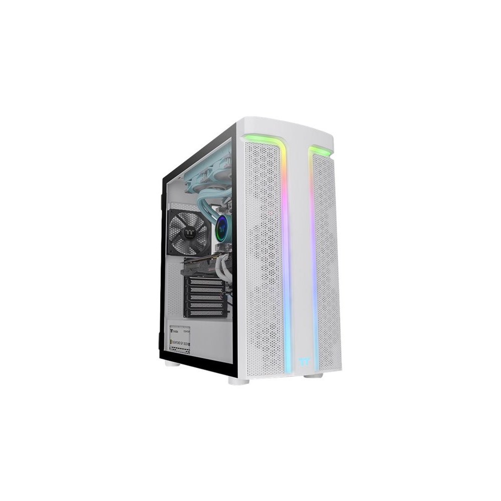 Thermaltake Technology Thermaltake H Series H590 TG Snow ARGB - mid tower - utökad ATX