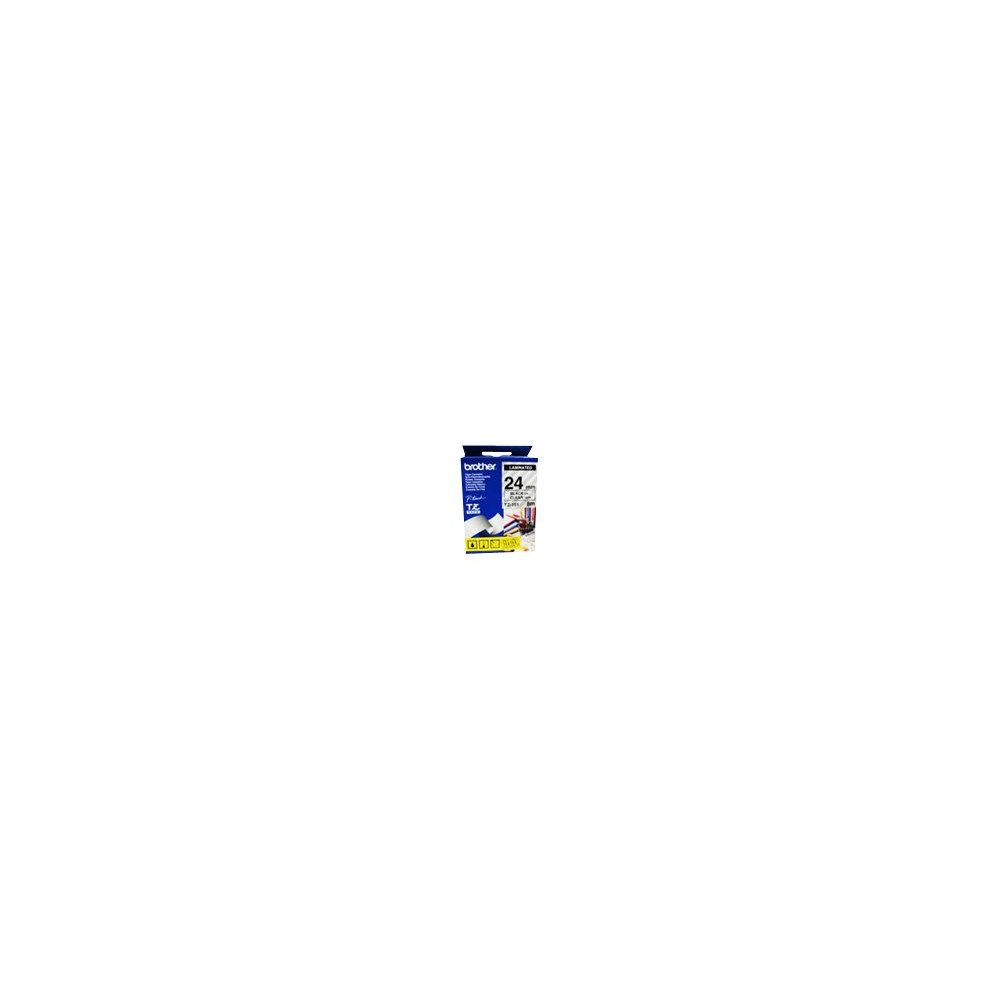 Brother Brother TZ151 - bandlaminat - 1 kassett(er) - Rulle ( 2,4 cm x 8 m)