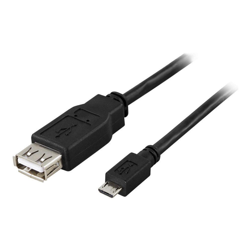 Deltaco DELTACO - USB-adapter - USB till mikro-USB typ B - 20 cm