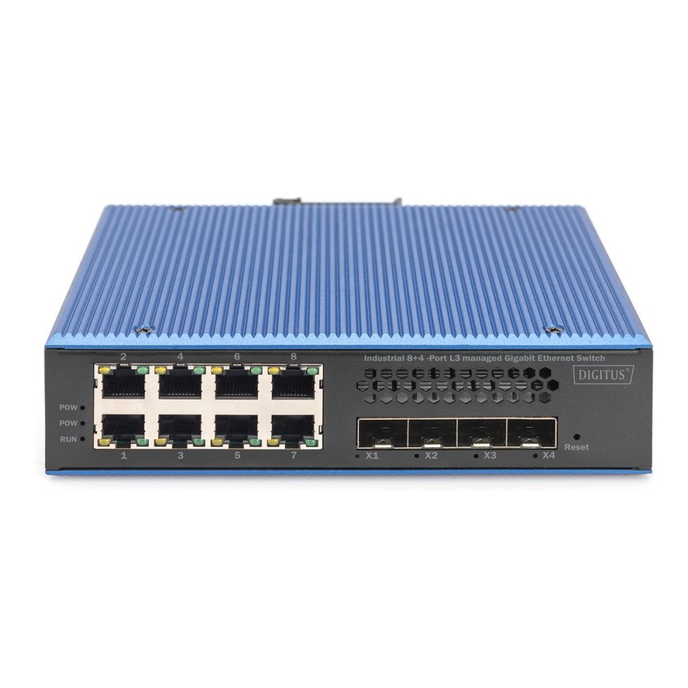 Digitus DIGITUS DN-651160 - switch - 8 portar - Administrerad