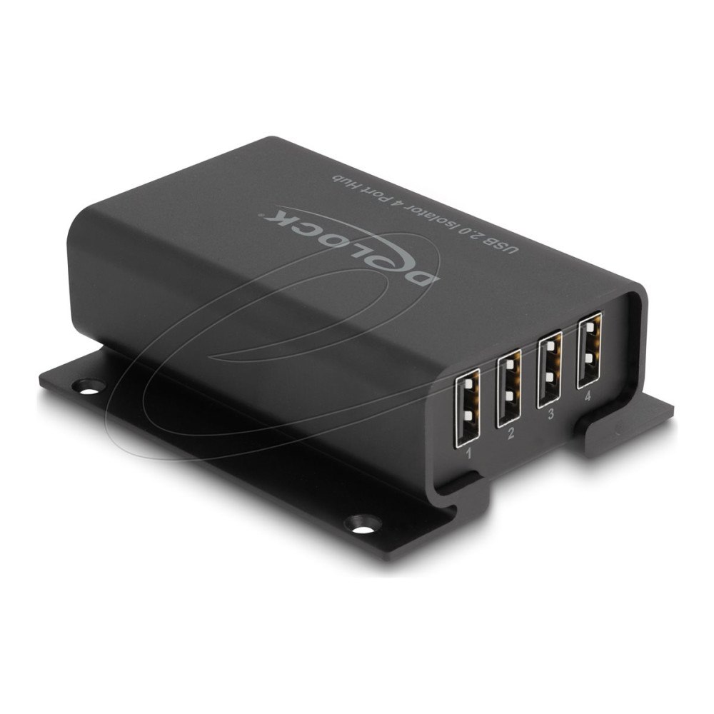 DeLOCK Delock - hubb - with 5 kV Isolation for data lines - 4 portar