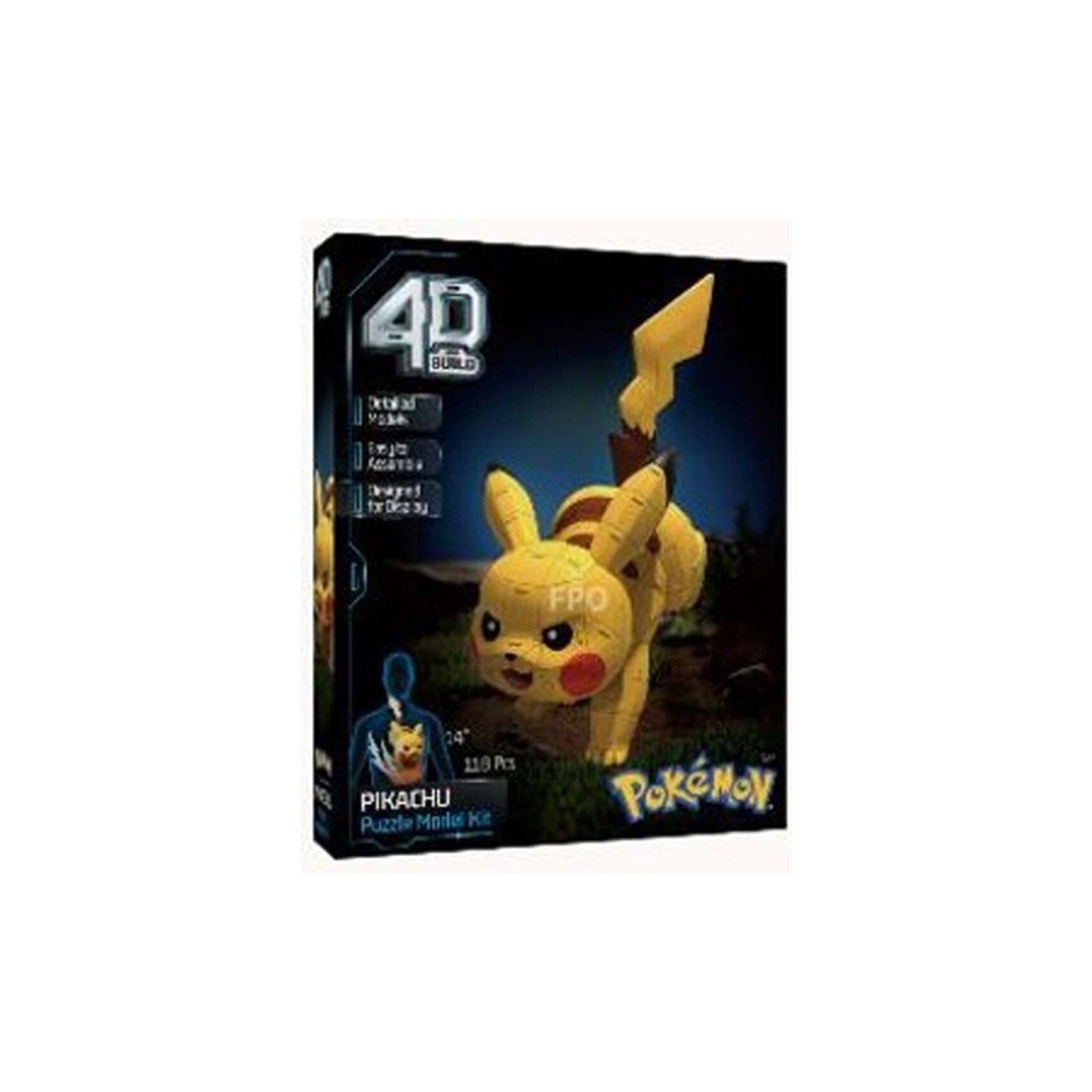 4D PUZZLES 4D-pussel Pokemon 30 cm
