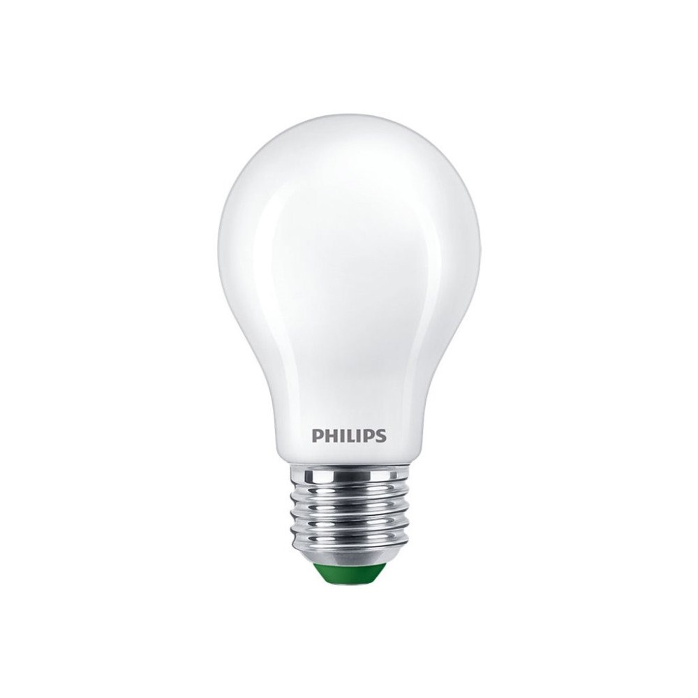 Philips Philips - LED-glödlampa med filament - form: A60 - glaserad finish - E27 - 4 W - varmt vitt ljus - 2700 K