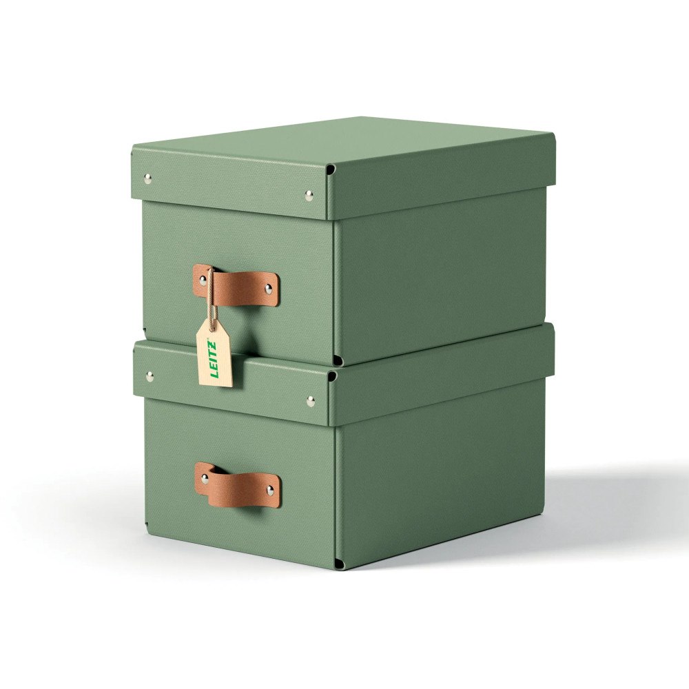 LEITZ Leitz Puro Förvaringslåda med lock, liten, 7L, 100% återvunn...