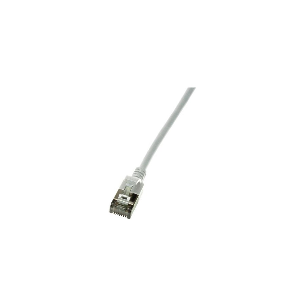 2direct LogiLink SlimLine - patch-kabel - 1 m - grå, RAL 7035