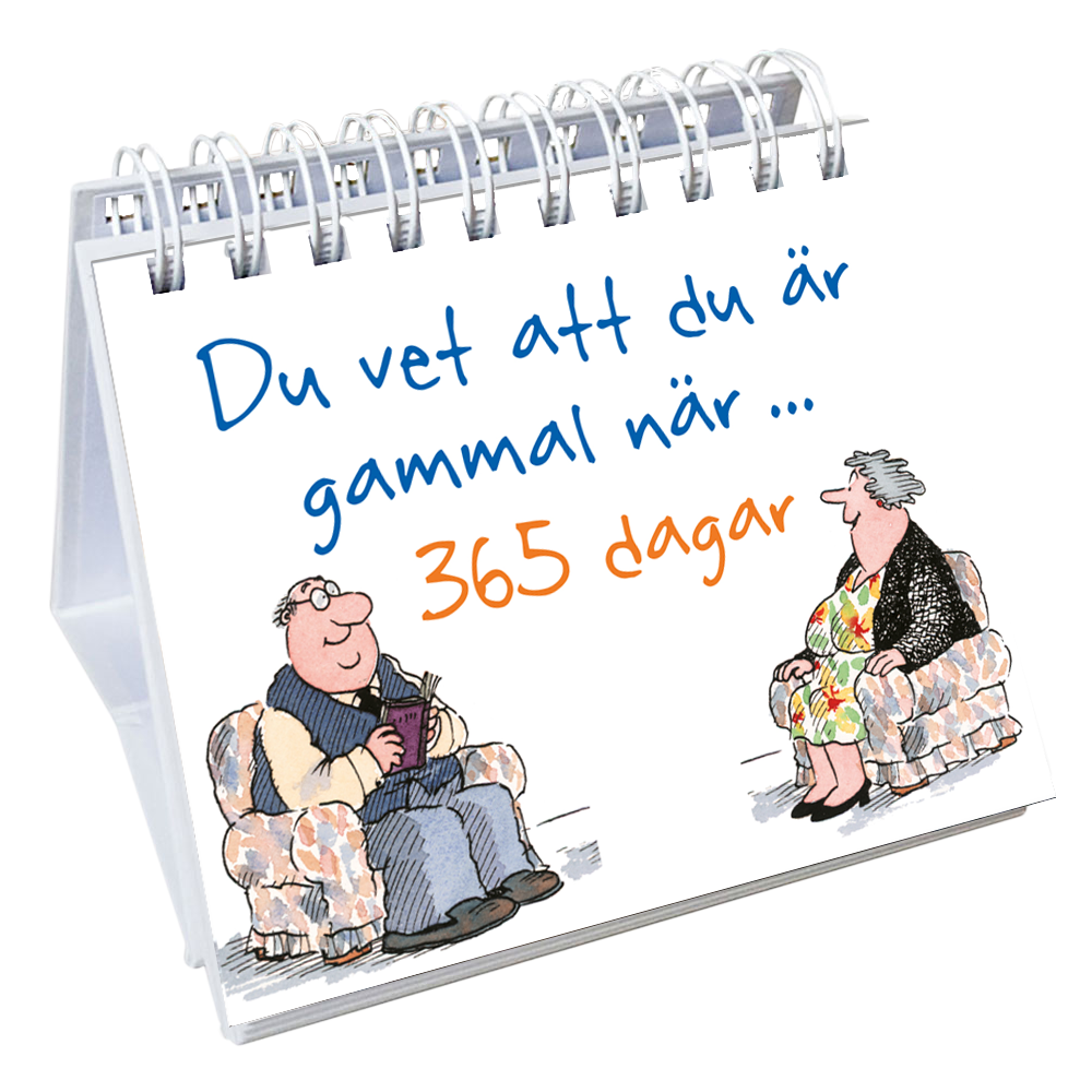 Linda Macfarlane Du vet att du är gammal när ... 365 dagar (bok, spiral)