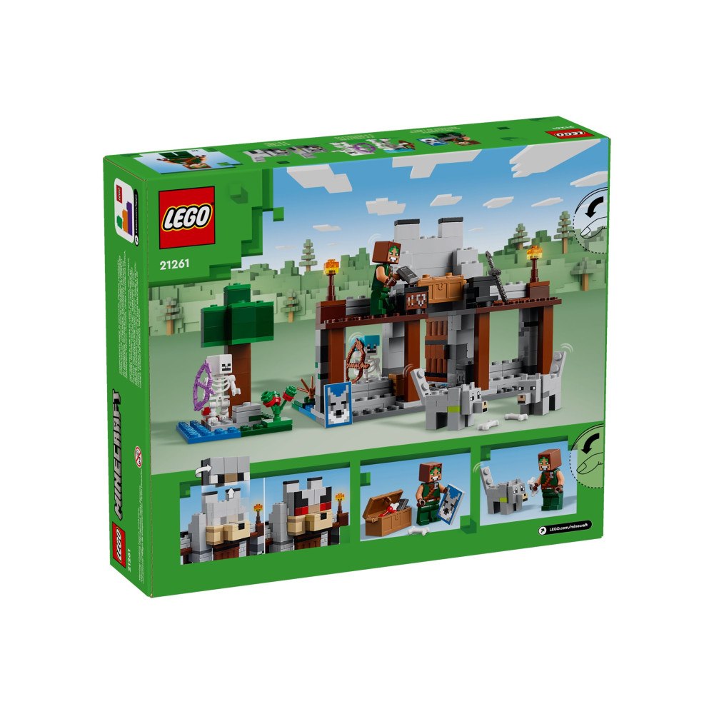 LEGO LEGO Minecraft 21261 - Vargens fäste - byggsats