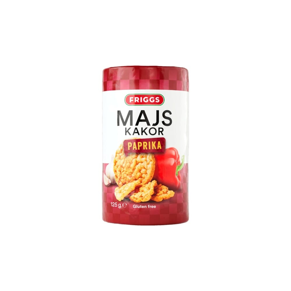 Friggs Majskaka Paprika 125 g