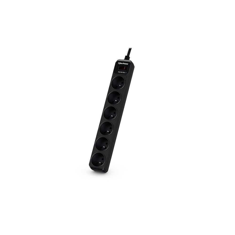 CyberPower Systems CyberPower Tracer III B0620SC0-FR, 350 J, 6 AC-utgångar, Typ...