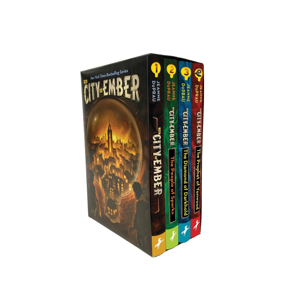 Jeanne DuPrau The City of Ember Complete Boxed Set: The City of Ember; The People of Sparks; The Diamond of Darkhold; The Prophet of Y...