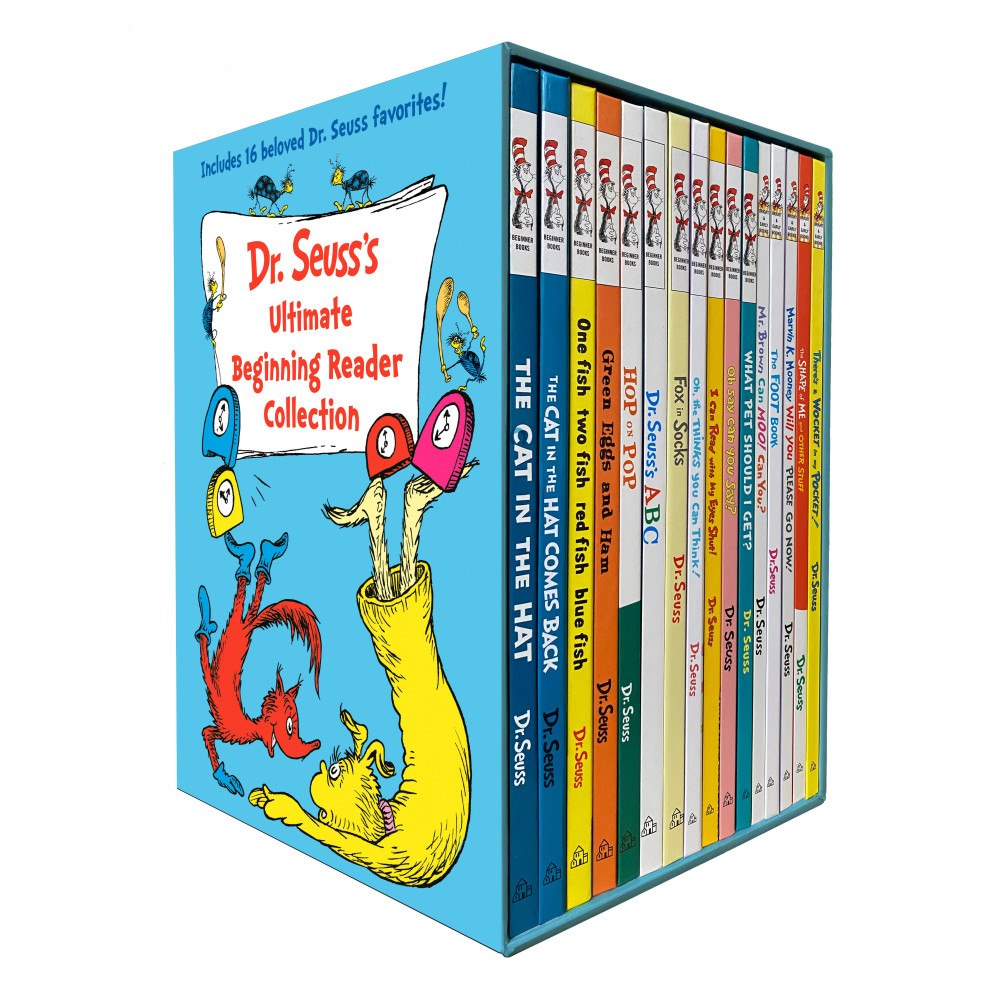 Penguin Random House USA Dr. Seuss's Ultimate Beginning Reader Boxed Set Collection: Includes 16 Beginner Books and Bright & Early Books (inbunde...