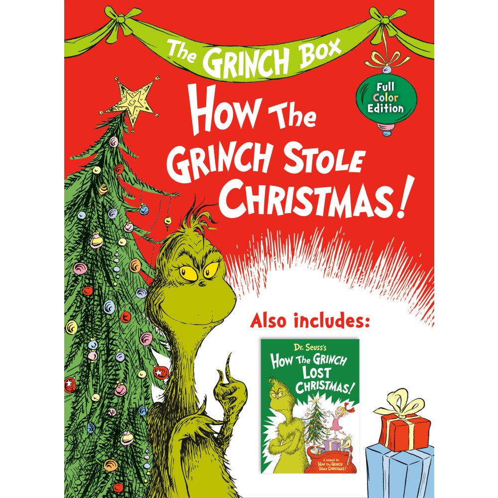 Penguin Random House USA The Grinch Two-Book Boxed Set: Dr. Seuss's How the Grinch Stole Christmas! Full-Color Edition and How the Grinch Lost Ch...