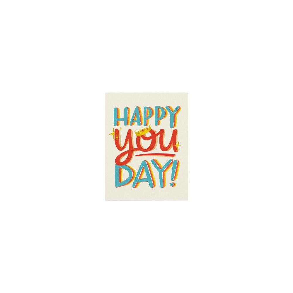Knock Knock 6-Pack Em & Friends Happy You Day Card