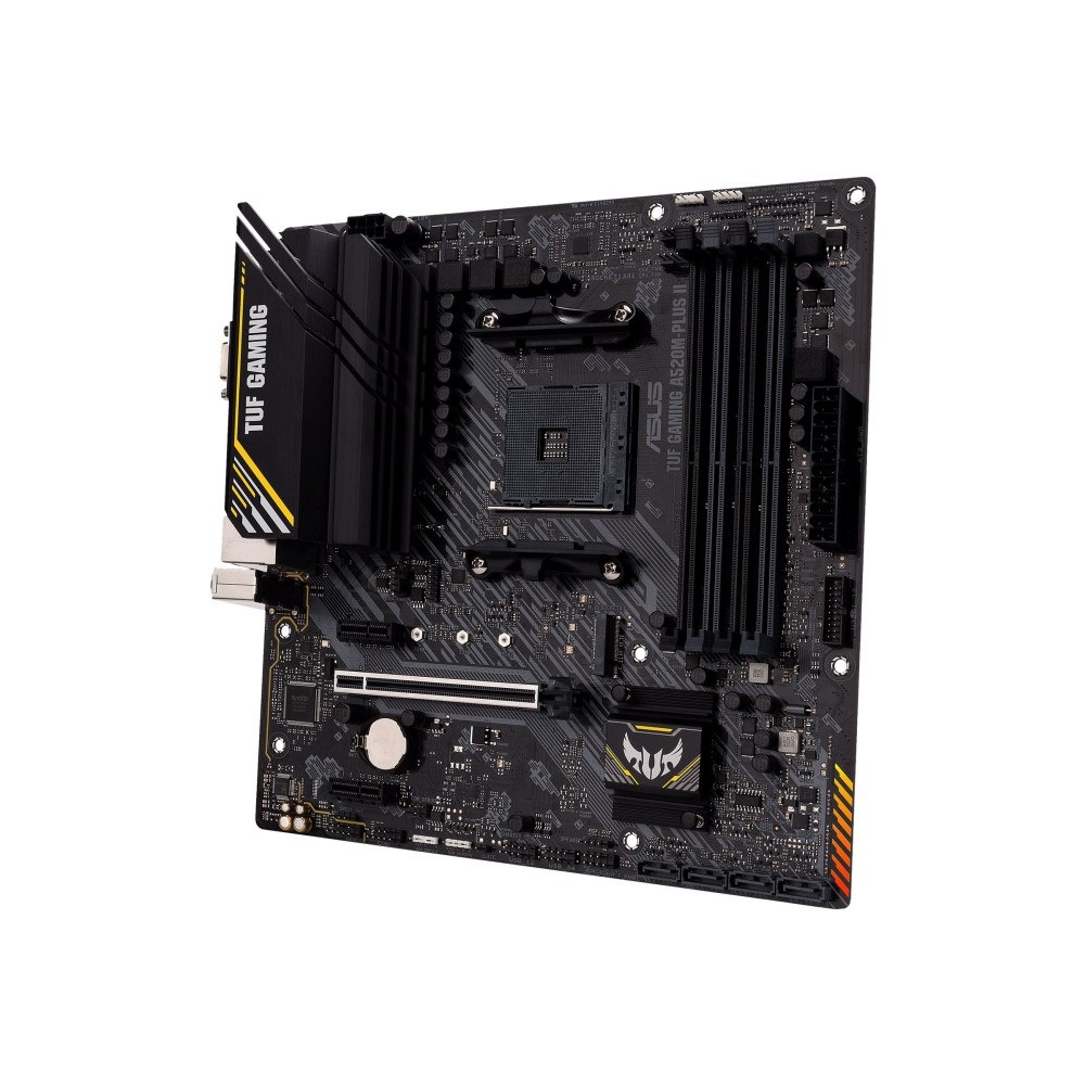 ASUS ASUS TUF GAMING A520M-PLUS II - moderkort - micro ATX - Socket AM4 - AMD A520