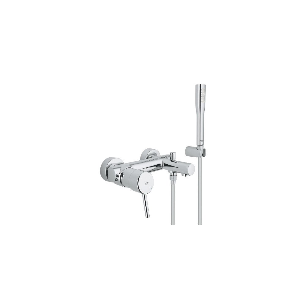 GROHE GROHE Concetto, Badkar och dusch, Hävarm, Metall, 1/2", Krom