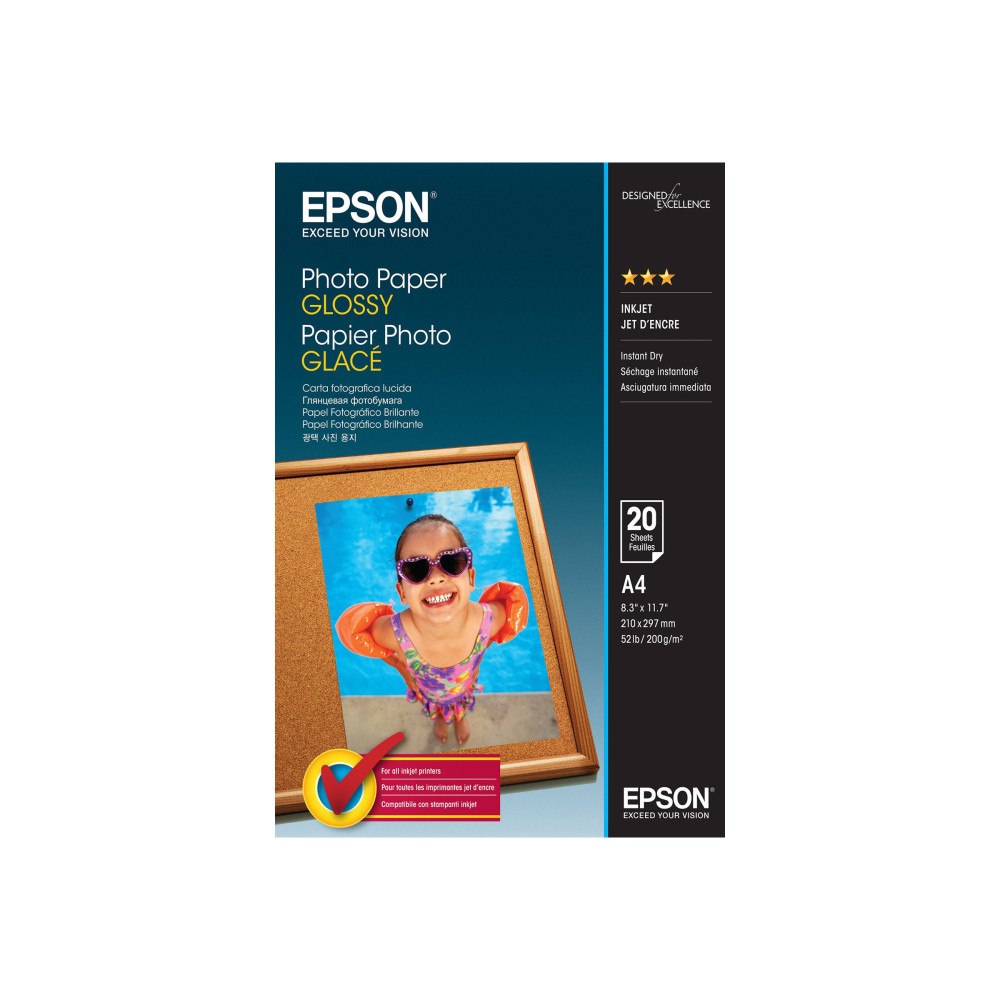 EPSON Epson - fotopapper - blank - 20 ark - A4 - 200 g/m²