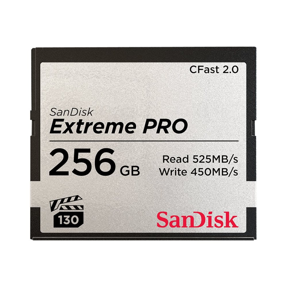 SANDISK SanDisk Extreme Pro - flash-minneskort - 256 GB - CFast 2.0