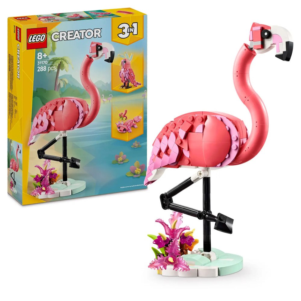 LEGO® LEGO® Creator 3 v 1 31170 Wild Animals: Pink Flamingo