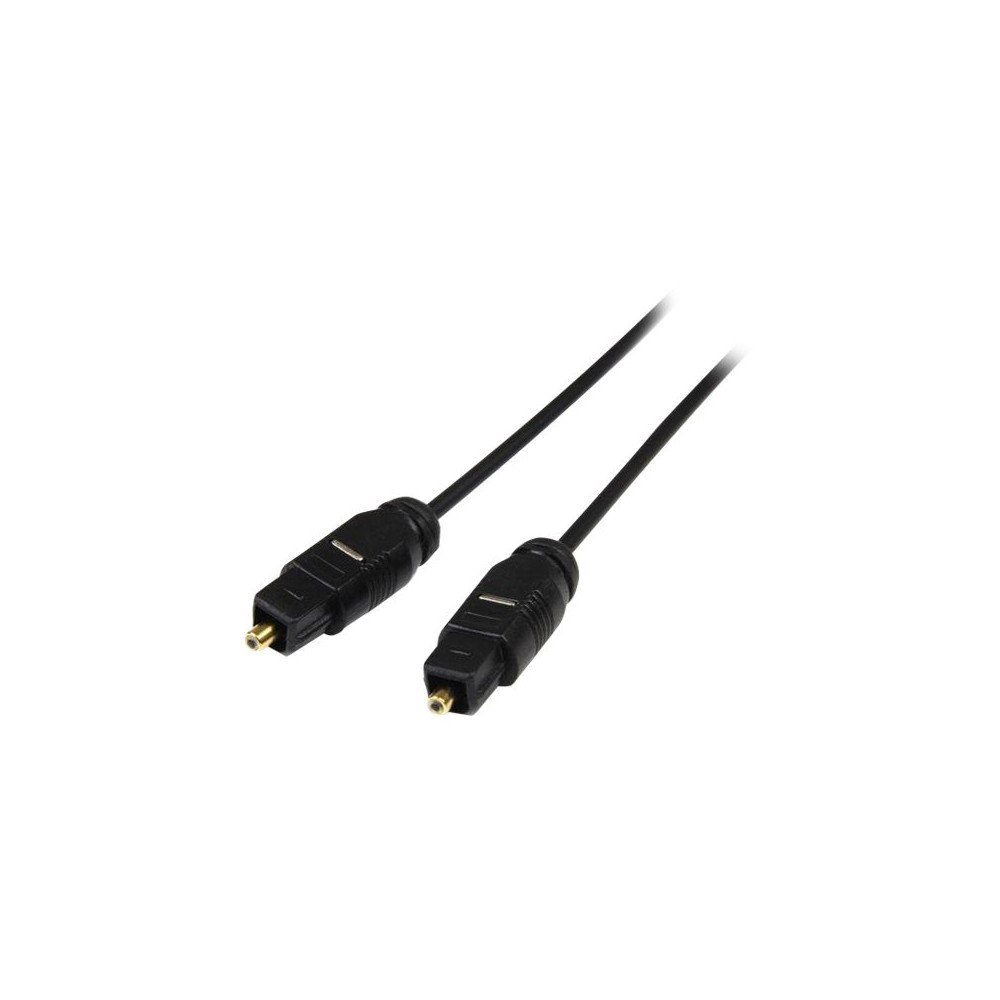 StarTech.com StarTech.com 15 ft Thin Toslink Digital Optical SPDIF Audio Cable - 15ft / 15 Feet Optical Audio Cable (THINTOS15) - dig...
