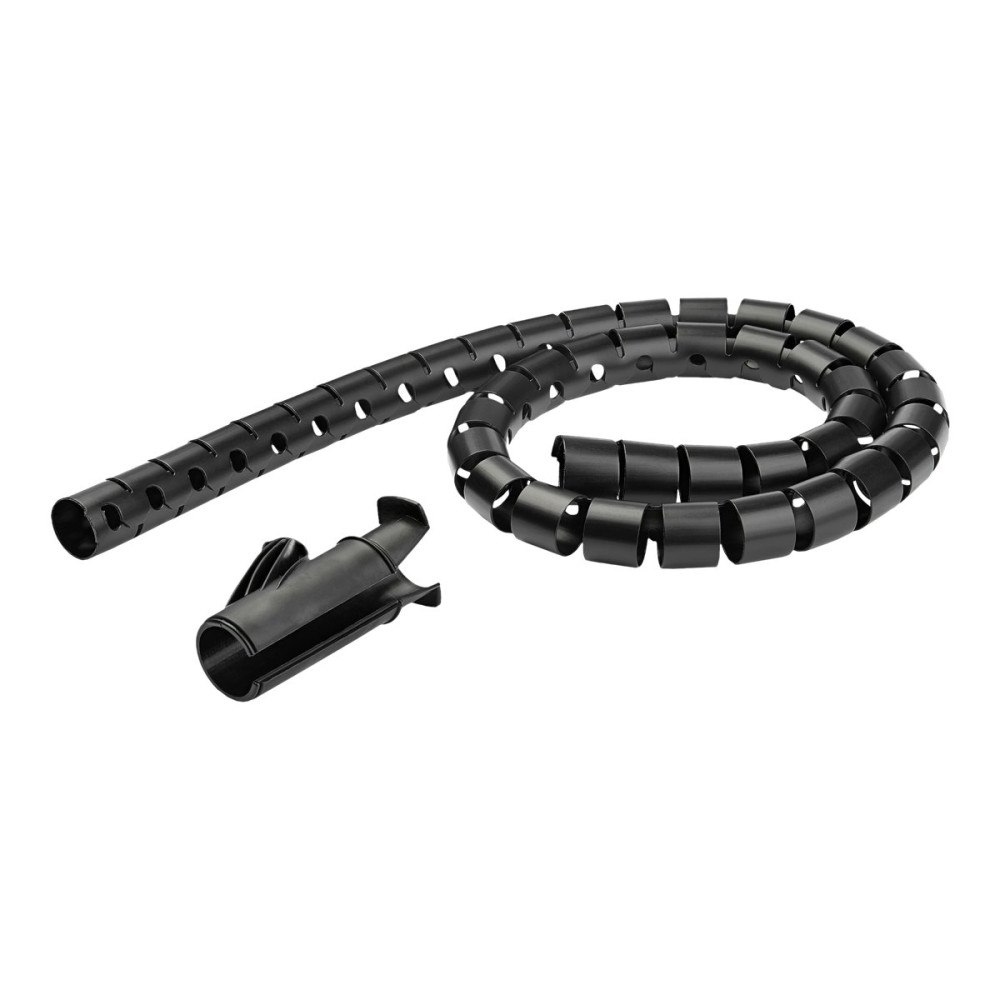 StarTech.com StarTech.com 2.5m (8.2ft) Cable Management Sleeve - 1.8" Diameter - Expandable Coiled Cord Organizer w/ Cable Loading To...