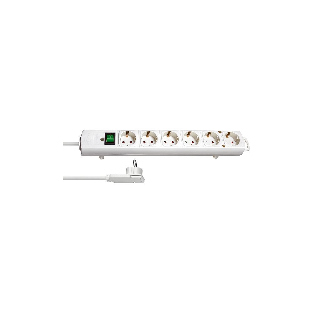 Brennenstuhl Brennenstuhl 1153320100 grenuttag 6 uttag 2 m Comfort-Line P...