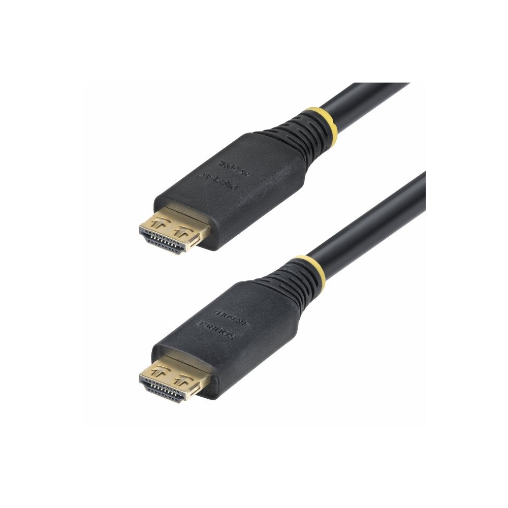 StarTech.com StarTech.com 35ft (10.6m) Active HDMI Cable w/Gripping Connectors - HDMI-kabel med Ethernet - 10.6 m