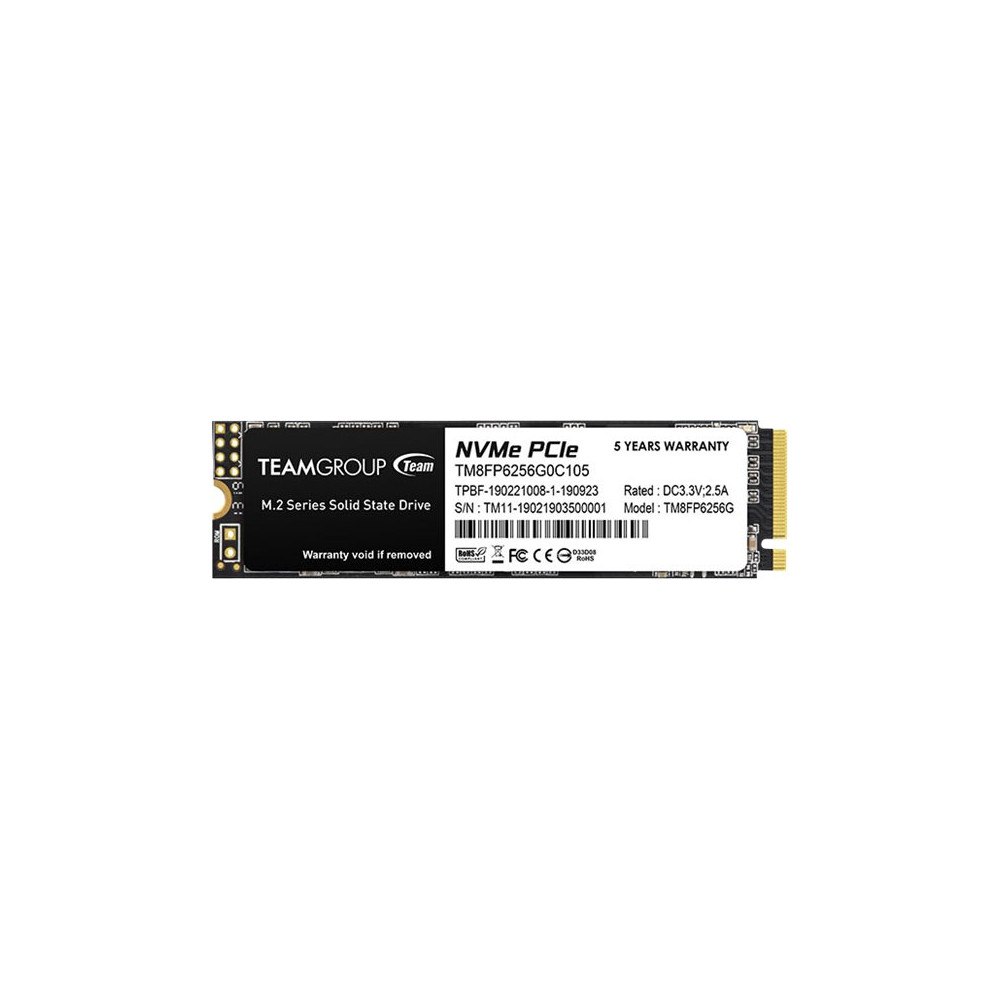 Team Group Team Group MP33 - SSD - 256 GB - PCIe 3.0 x4 (NVMe)