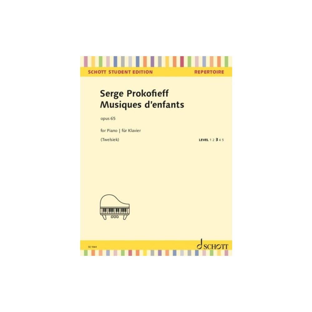 Hal Leonard Corp Prokofieff: Musiques D'enfants Op. 65 for Piano (häftad, eng)