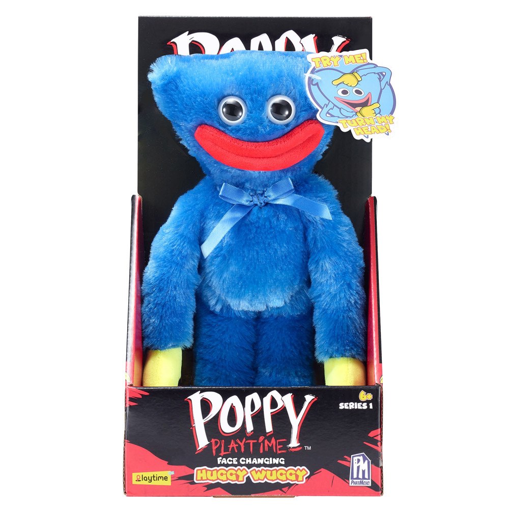 Roblox POPPY PLAYTIME Deluxe Plush Huggy Wuggy Face-Changing S1