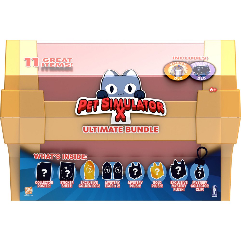 Roblox PET SIMULATOR Ultimate Bundle Red Treasure Chest S1