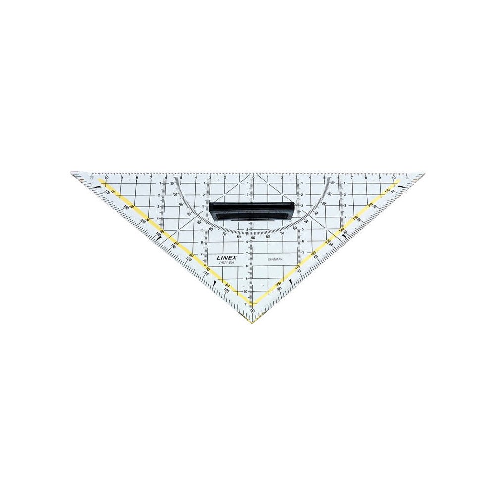 LINEX Linex 2621GH - triangel - klar - polystyren