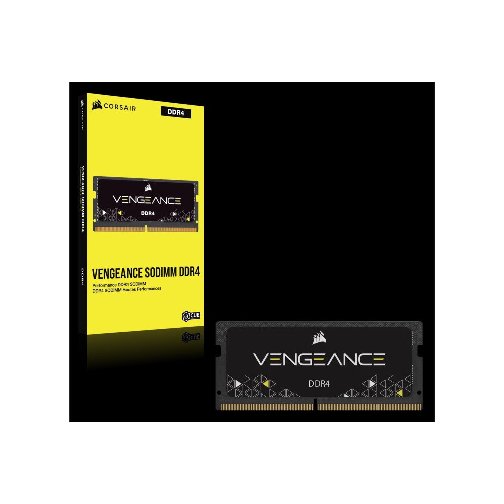 Corsair Microsystems CORSAIR Vengeance - DDR4 - modul - 16 GB - SO DIMM 260-pin - 3200 MHz / PC4-25600 - ej buffrad