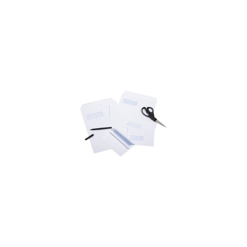 BONG BONG Business Profile C5p - kuvert - International C5 (162 x 229 mm) - öppen ände - vit - paket med 500