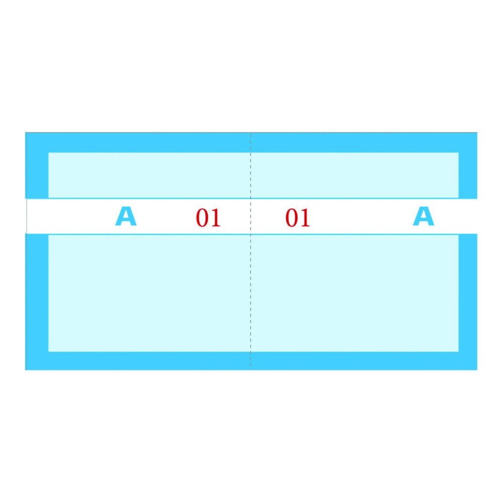 BURDE FÖRLAGS AB Mayland - kupongbok - 100 ark - 130 x 70 mm