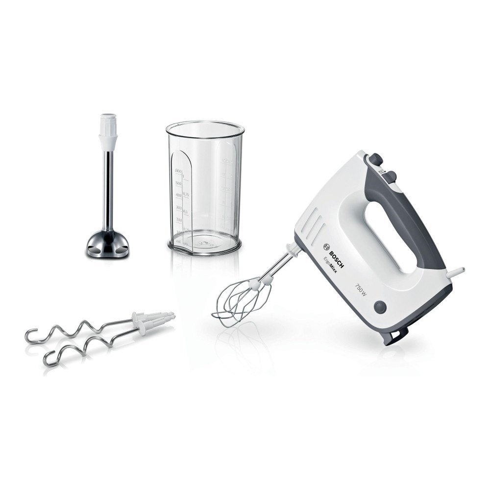 Bosch Group Bosch ErgoMixx MFQ37470 - handmixer/handblandare - vit / grå