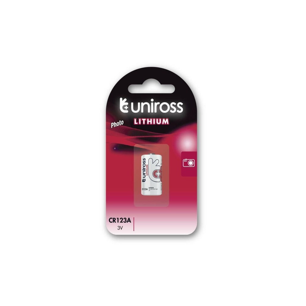 Uniross Batteries Litium CR123A 3V