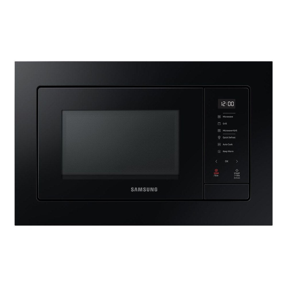 SAMSUNG Samsung MQ7000A MG23A7318CK - mikrovågsugn med grill - inbyggd - svart
