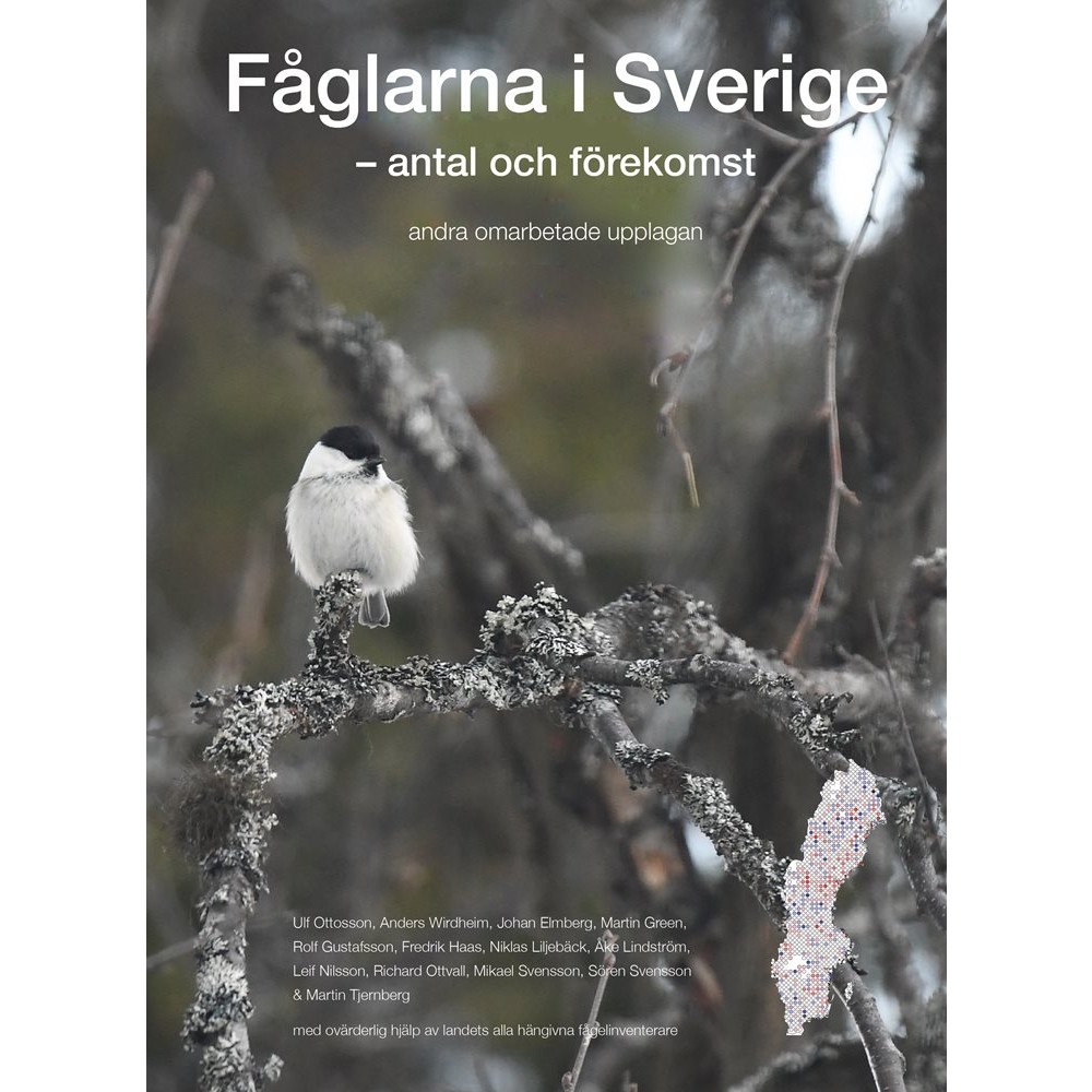Anders Wirdheim Fåglarna i Sverige : antal och förekomst (inbunden)
