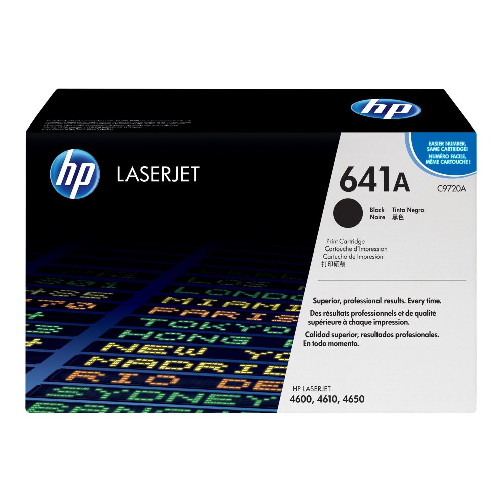 HP HP 641A - svart - original - LaserJet - tonerkassett (C9720A)