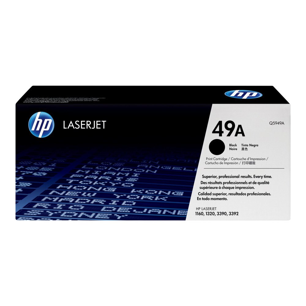 HP HP 49A - svart - original - LaserJet - tonerkassett (Q5949A)