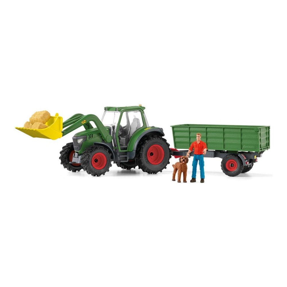 Schleich Schleich Farm World - Traktor med vagn