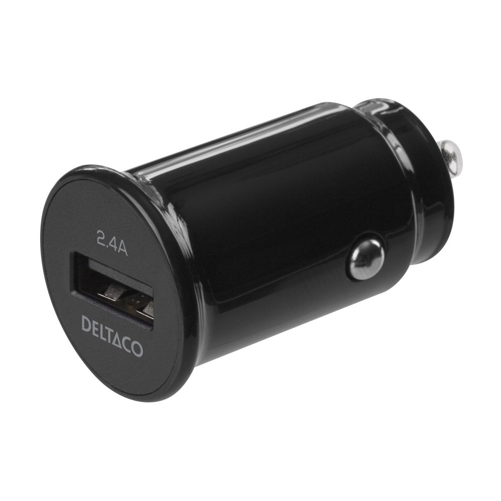 Deltaco DELTACO USB-CAR123 strömadapter för bil - USB - 12 Watt
