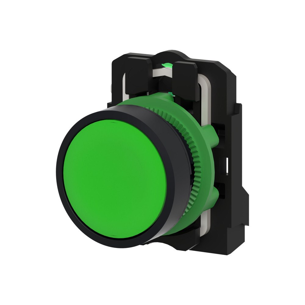 SCHNEIDER ELECTRIC Schneider Harmony ZB5RTA3 - tryckknapp - ZigBee, 802.15.4 - grön, mörkgrå