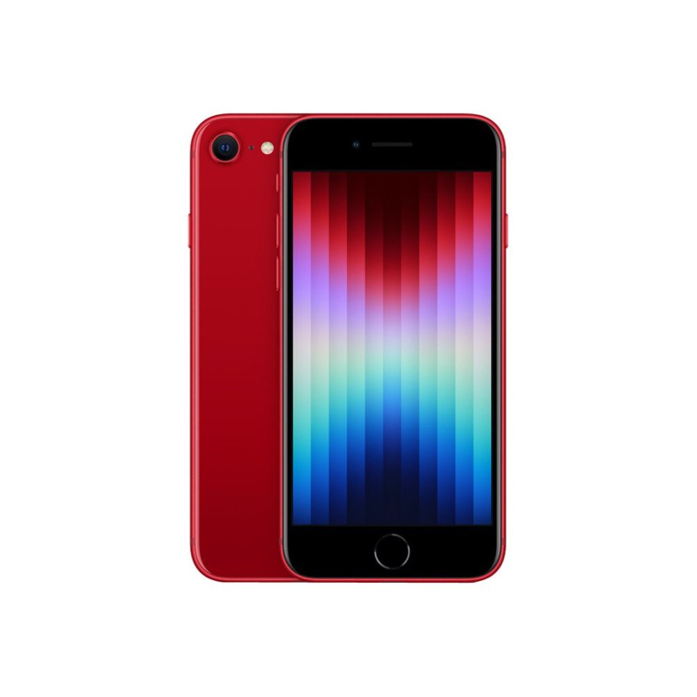 Apple Apple iPhone SE (3rd generation) - (PRODUCT) RED - röd - 5G smartphone - 64 GB - GSM