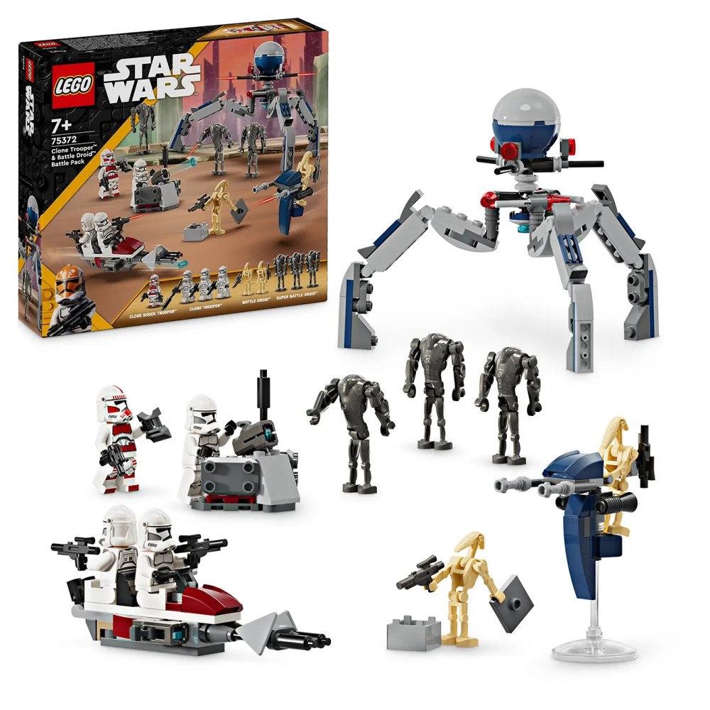 LEGO® LEGO® Star Wars™ 75372 Clone Trooper™ & Battle Droid™ Battle PA
