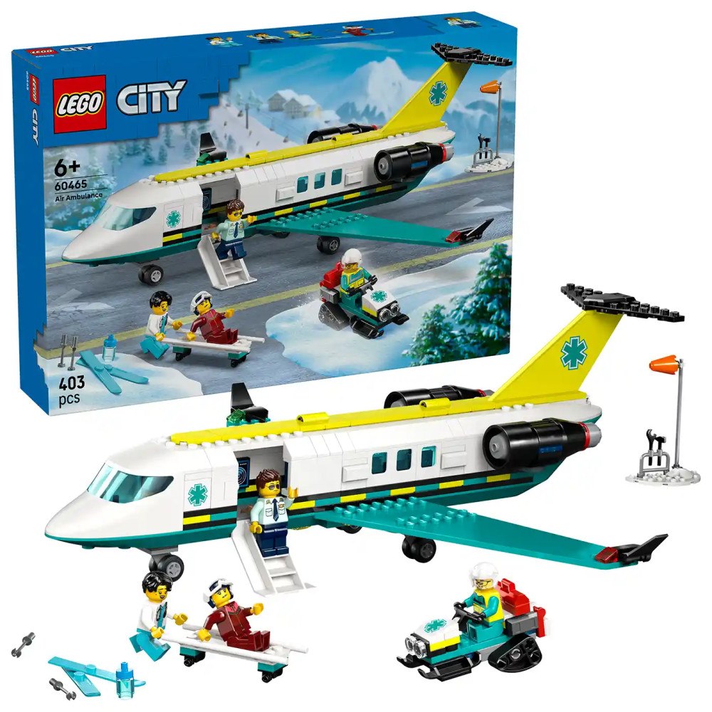 LEGO® LEGO® City 60465 Letadlo záchranářské služby