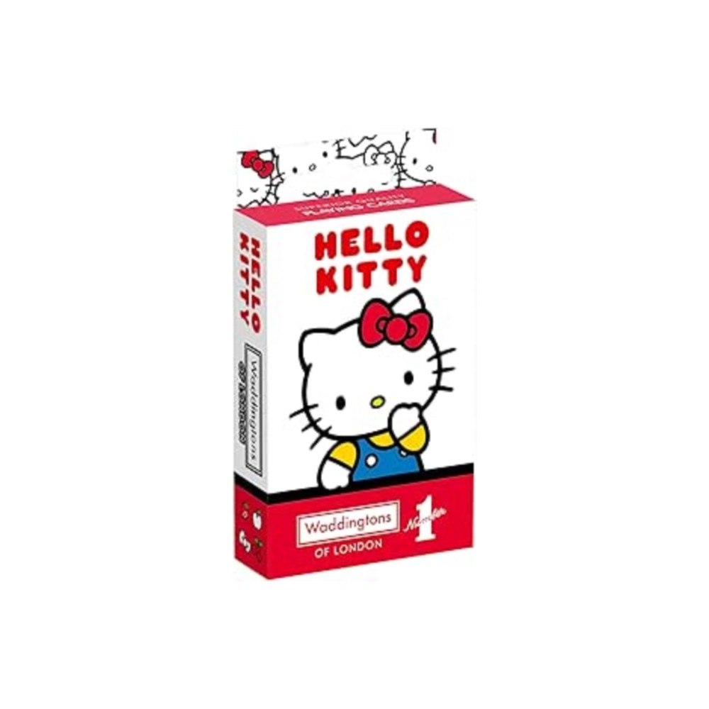 Winning Moves Hello Kitty Waddingtons Number 1 Playing Cards