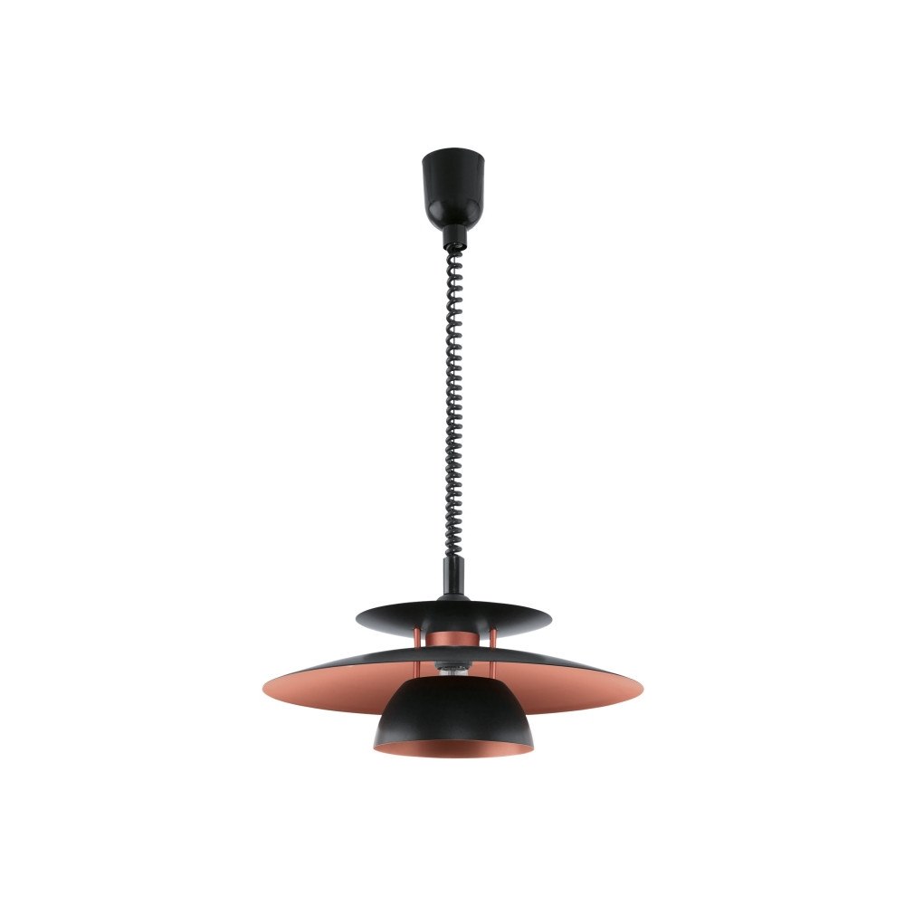 EGLO Eglo Brenda - hängande lampa - E27 - svart, koppar