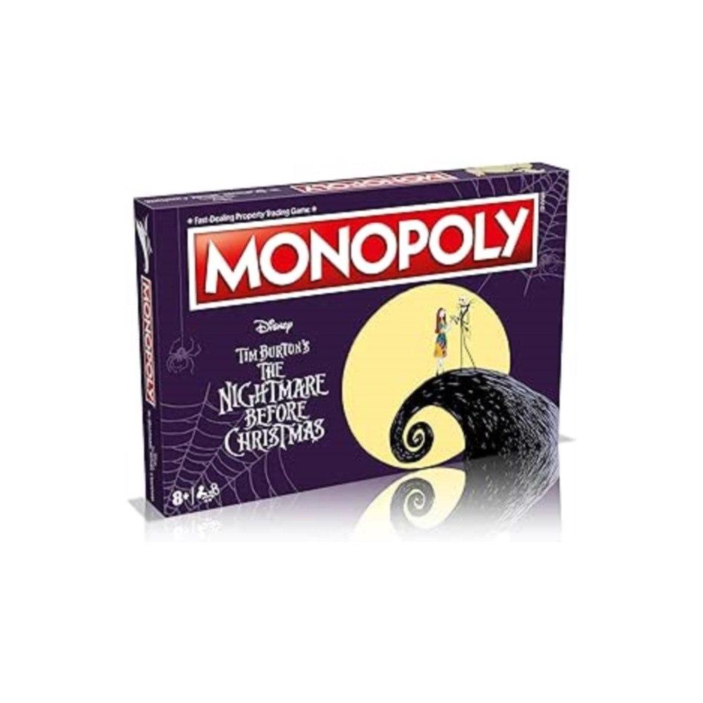 Winning Moves Nightmare Before Christmas Monopoly