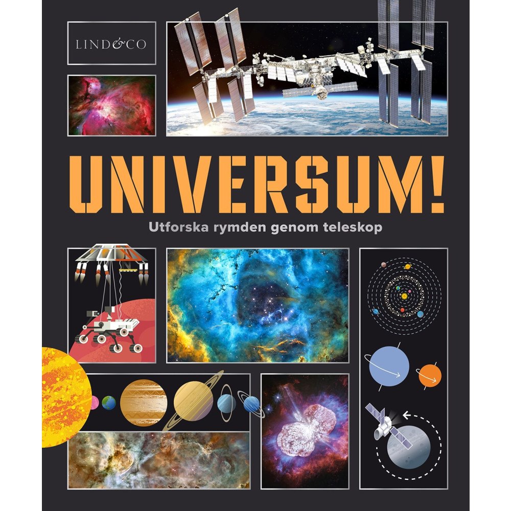 Sophie Allan Universum! : utforska rymden genom teleskop (inbunden)